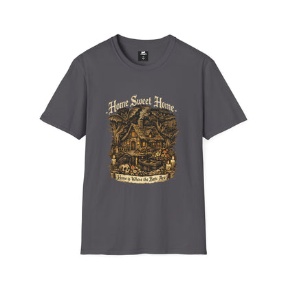 Home Sweet Home Gothic Cottage Bats Tee