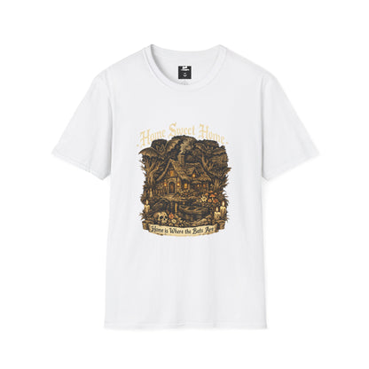 Home Sweet Home Gothic Cottage Bats Tee