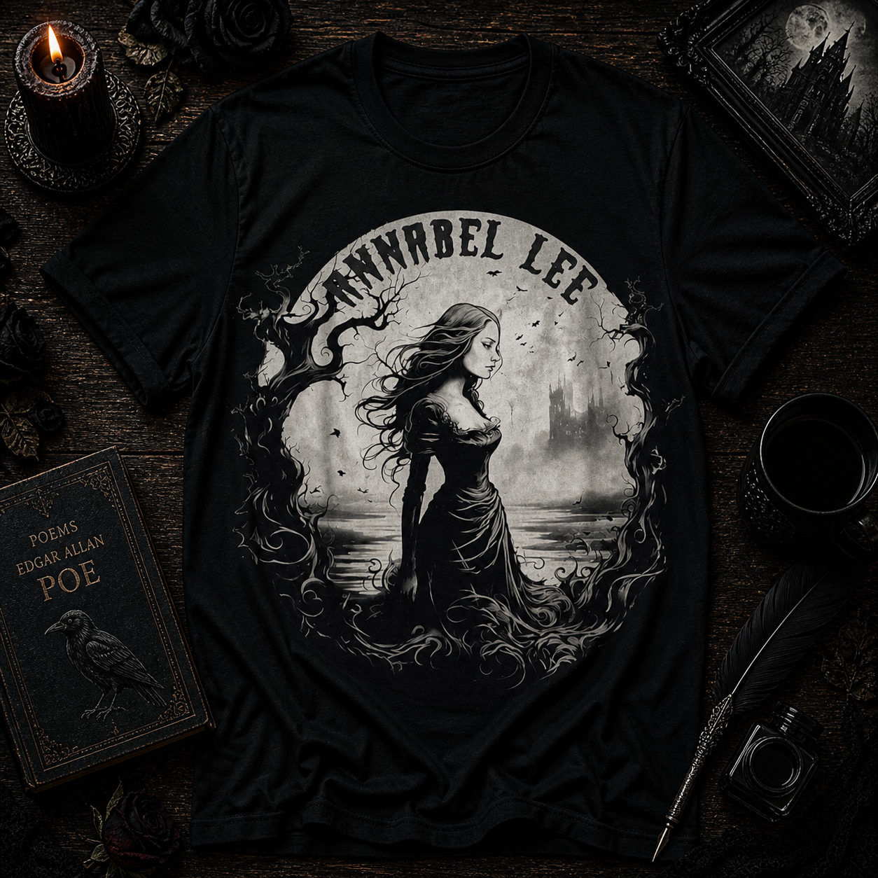Annabel Lee Gothic Tee