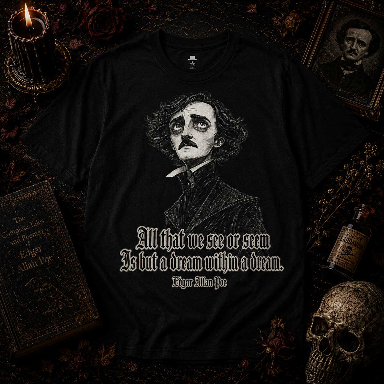 Poe Dream Within a Dream Gothic Literature