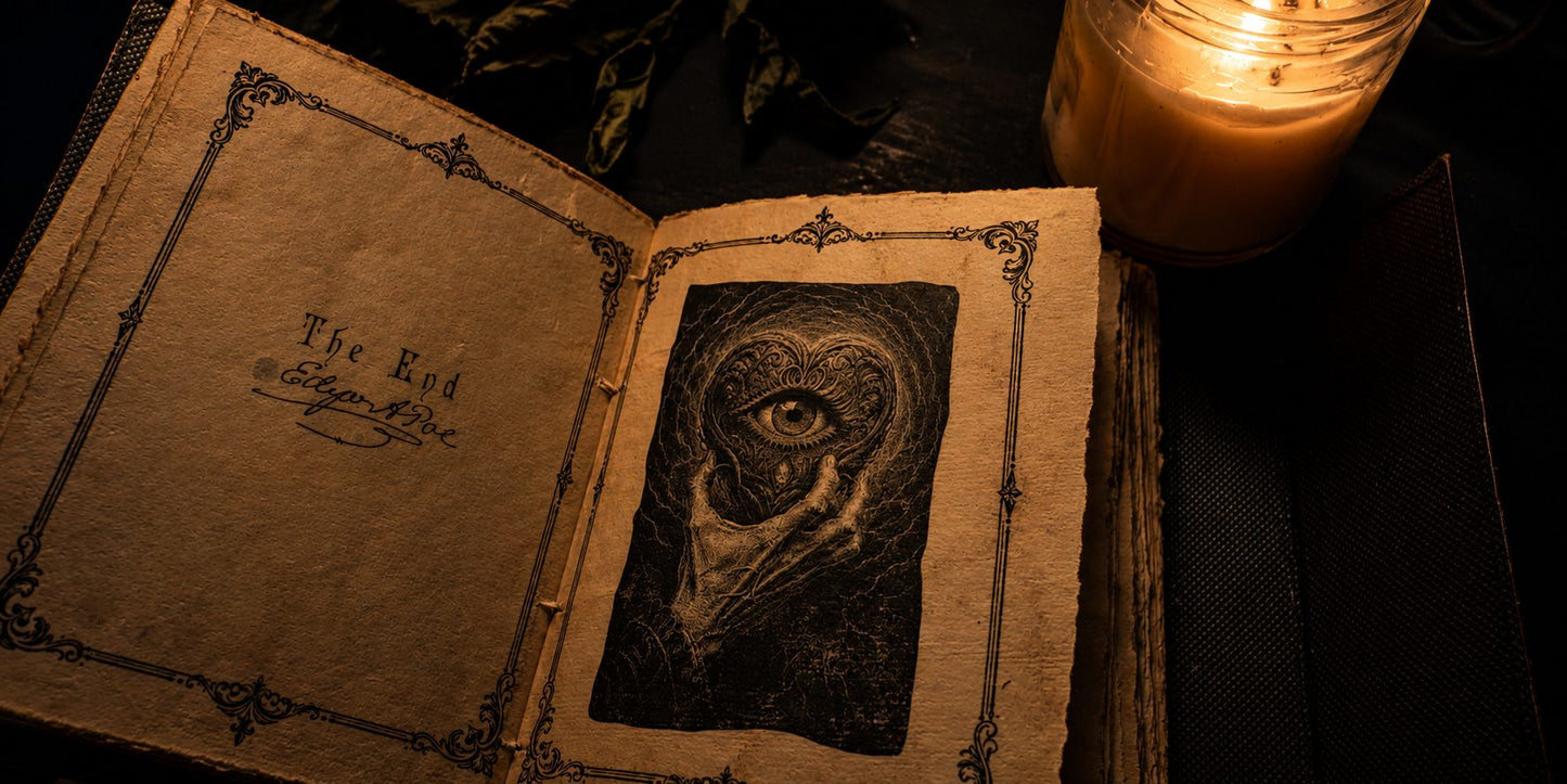 The Tell-Tale Heart Handmade Leather Book & Journals