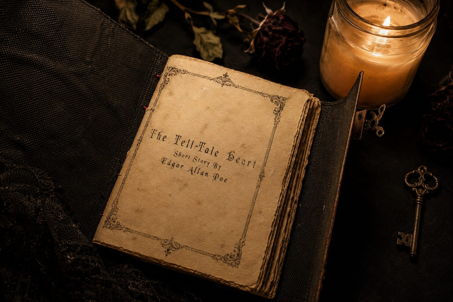 The Tell-Tale Heart Handmade Leather Book & Journals
