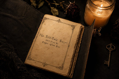 The Tell-Tale Heart Handmade Leather Book & Journals